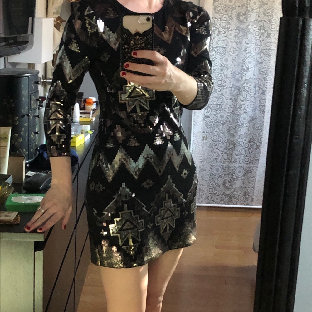 Express body con dress